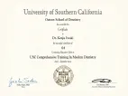 南カリフォルニア大学 歯学部 CEコース
